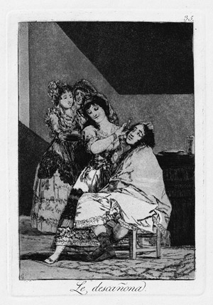 Lot 5513, Auction  110, Goya, Francisco de, Le descañona