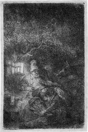 Lot 5622, Auction  110, Rembrandt Harmensz. van Rijn, Die Ruhe auf der Flucht (Nachtstück)