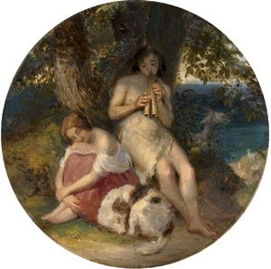 Lot 6075, Auction  110, Schütze, Wilhelm Johann - zugeschrieben, Salmakis und Hermaphroditus. Daphnis und Chloe