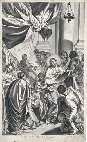 Lot 6480, Auction  110, Weiss, Franz Anton, Allegorie auf die Echaristie