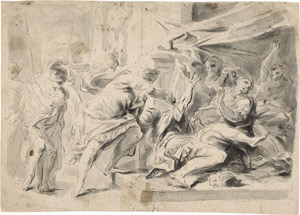 Lot 6493, Auction  110, Palko, Franz Xaver - zugeschrieben, Ermordung eines römischen Feldherrn