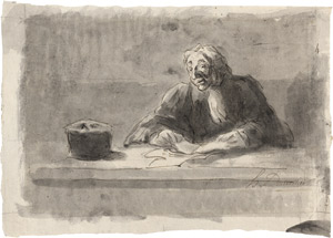 Lot 6655, Auction  110, Daumier, Honoré, Le défenseur - Der Verteidiger