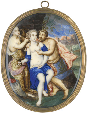 Lot 6843, Auction  110, Venezianisch, um 1720. Loth und seine Töchter