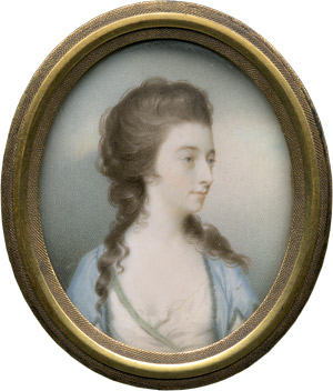 Lot 6851, Auction  110, Robertson, Charles, Lady Mount Sandford im weißen Kleid