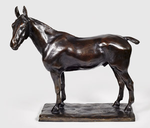 Lot 7196, Auction  110, Kirchner-Moldenhauer, Dorothea, Stehendes Pferd