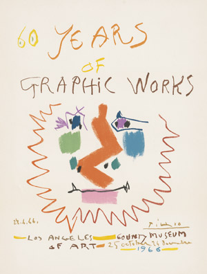 Lot 7350, Auction  110, Picasso, Pablo, 60 Years of Graphic Works