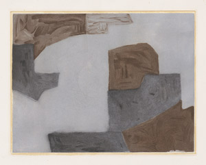 Lot 7354, Auction  110, Poliakoff, Serge, Komposition in Braun, Grau und Schwarz