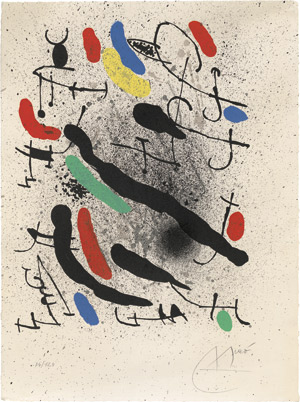 Lot 8238, Auction  110, Miró, Joan, Liberté des Libertés