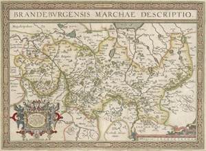 Lot 187, Auction  111, Ortelius, Abraham, Brandenburgensis marchae descriptio