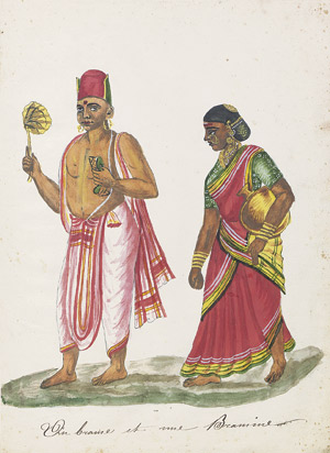 Lot 514, Auction  111, Indien-Asien, Sammelalbum mit Kostümstudien und Respapierbooten