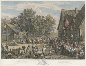 Lot 563, Auction  111, Le Bas, Jacques Philippe und Teniers, David, Deuzième fête flamande