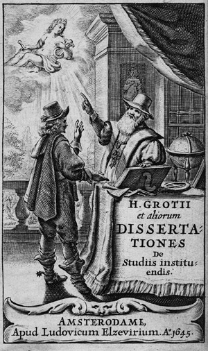 Lot 1352, Auction  111, Grotius, Hugo, Dissertationes de studiis instituendis
