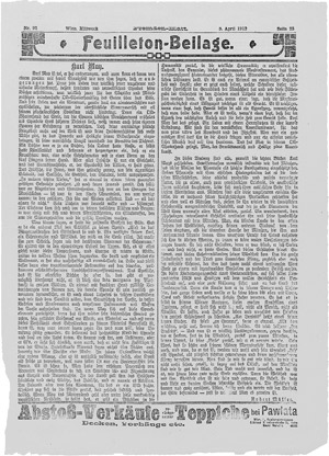 Lot 1404, Auction  111, Müller, Robert, "Karl May". 1 S. (S. 23), in: "Fremden-Blatt" 