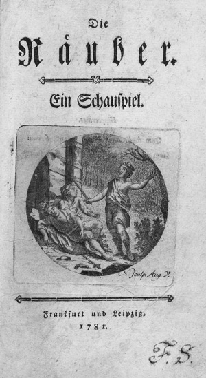 Lot 1906, Auction  111, Schiller, Friedrich, Die Räuber (EA)