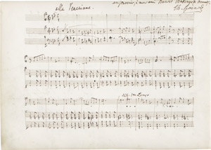 Lot 2351, Auction  111, Gounod, Charles, Musikmanuskript im Sammelband