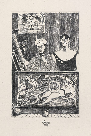 Lot 3037, Auction  111, Brecht, Bertolt und Mucchi, Gabriele - Illustr., Erinnerung an die Marie A. 