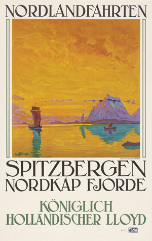 Lot 3593, Auction  111, Steenwijk, Hendrik van, Nordlandfahrten. Spitzbergen. Nordkap. Fjorde. 