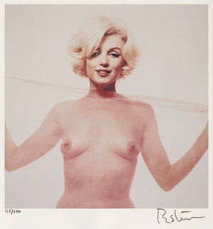 Lot 4334, Auction  111, Stern, Bert, Marilyn Monroe - Last Sitting, "Not Bad for 36!"