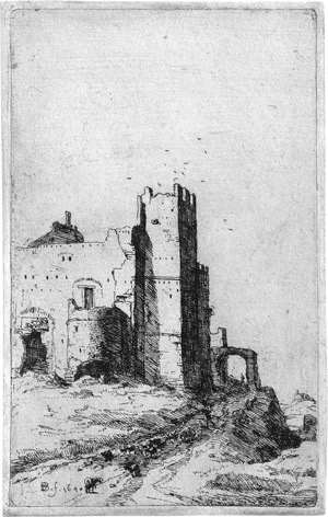 Lot 5022, Auction  111, Breenbergh, Bartholomäus, Ansichten mit Römischen Ruinen