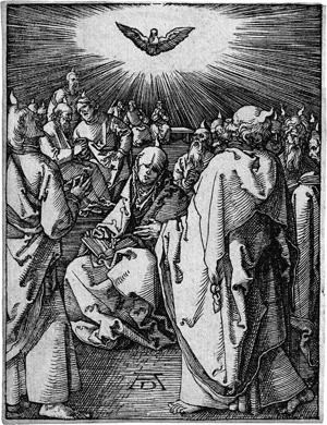 Lot 5055, Auction  111, Dürer, Albrecht, Sendung des heiligen Geistes