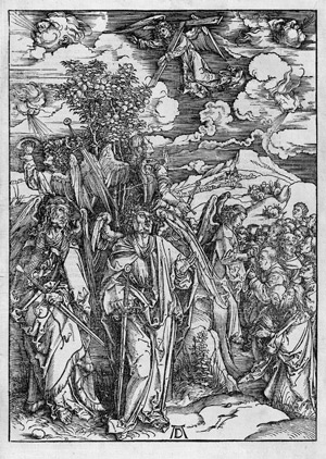 Lot 5058, Auction  111, Dürer, Albrecht, Vier Engel, die Winde aufhaltend