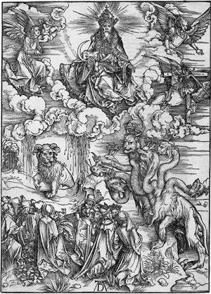 Lot 5061, Auction  111, Dürer, Albrecht, Das Tier mit den Lammshörnern