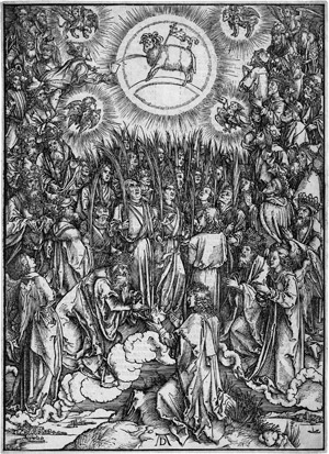 Lot 5062, Auction  111, Dürer, Albrecht, Lobgesang der Auserwählten im Himmel