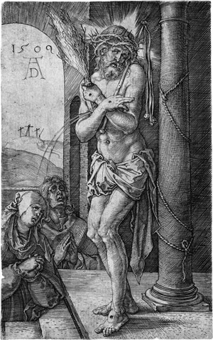 Lot 5068, Auction  111, Dürer, Albrecht, Der Schmerzensmann an der Säule