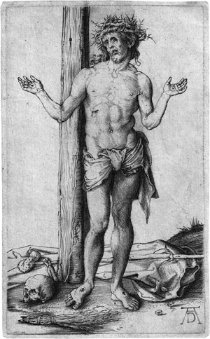 Lot 5069, Auction  111, Dürer, Albrecht, Der Schmerzensmann mit ausgebreiteten Armen