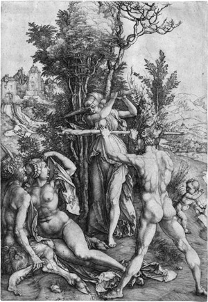 Lot 5073, Auction  111, Dürer, Albrecht, Die Eifersucht oder auch: Herkules genannt