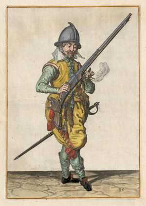 Lot 5091, Auction  111, Gheyn II, Jacques de - nach, Ein Soldat auf der Hut, sein Gewehr in der Linken