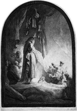 Lot 5174, Auction  111, Rembrandt Harmensz. van Rijn, Die große Auferweckung des Lazarus
