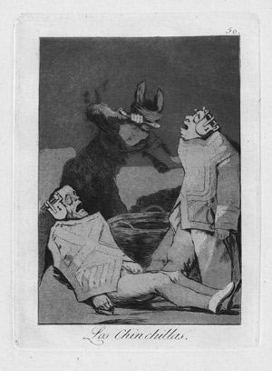 Lot 5262, Auction  111, Goya, Francisco de, Los Chinchillas