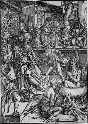 Lot 5442, Auction  111, Dürer, Albrecht, Marter des Evangelisten Johannes