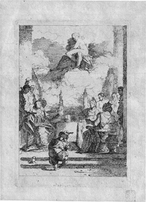 Lot 5452, Auction  111, Fragonard, Jean Honoré, Das Gastmahl von Antonius und Cleopatra; Mucius Scevola