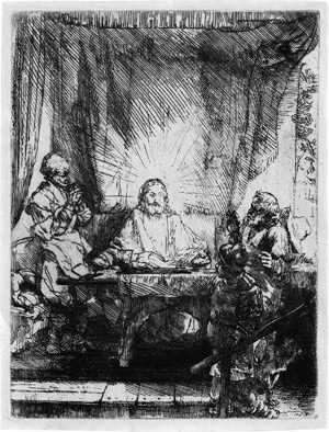 Lot 5527, Auction  111, Rembrandt Harmensz. van Rijn, Christus in Emmaus