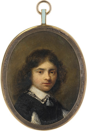 Lot 6032, Auction  111, Niederländisch, um 1650. Bildnis eines jungen Mannes im schwarzen Gewand
