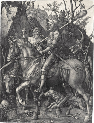 Lot 6312, Auction  111, Dürer, Albrecht, Ritter, Tod und Teufel
