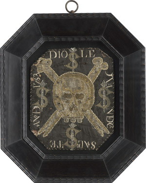 Lot 6362, Auction  111, Spanisch, 1753. Memento Mori: Insignie eines Apothekers