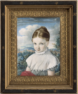 Lot 6916, Auction  111, Olivier, Heinrich, Bildnis der Marie Heller, spätere Marie Schnorr von Carolsfeld