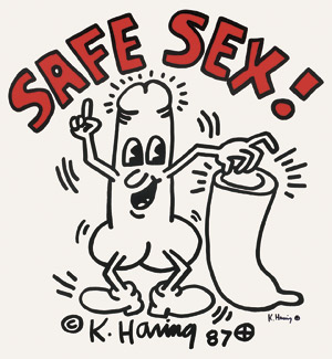 Lot 7158, Auction  111, Haring, Keith, Safe Sex