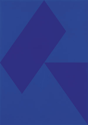 Lot 7269, Auction  111, Mavignier, Almir da Silva, Komposition in Blau 