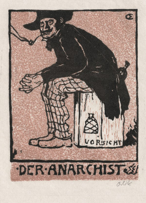 Lot 7319, Auction  111, Orlik, Emil, Der Anarchist