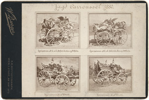 Lot 253, Auction  112, Burger, Wilhelm, Jagd-Carroussel 1880