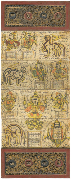 Lot 298, Auction  112, Tattoo-Bücher, aus Burma. 10 Handschriften
