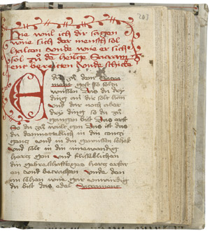 Los 503 - Odenheim im Kraichgau - Gebetbuch. Deutsche Handschrift auf Papier - 1 - thumb