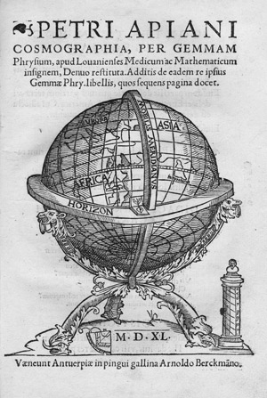 Lot 523, Auction  112, Apianus, Petrus, Cosmographia denuo restituta