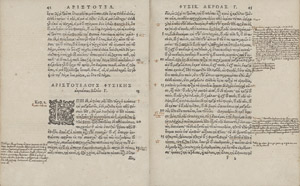 Lot 525, Auction  112, Aristoteles, Opera quae extant