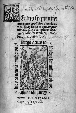 Lot 592, Auction  112, Textus sequentiarum, cum expositione lucida ac facili