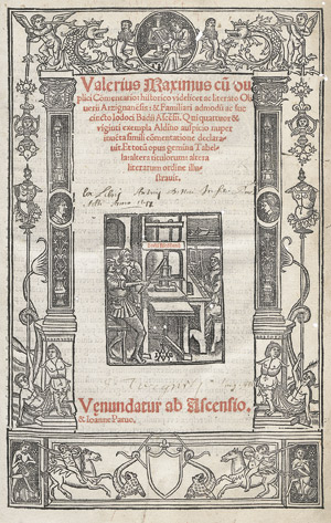 Lot 594, Auction  112, Valerius Maximus, C., Dictorum et factorum memorabilium libri novem